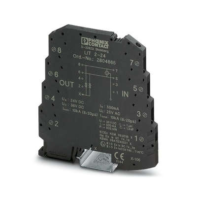 2804665 LIT 2-24 Surge Protector 24 V DC 2-Pole for Optimal Safety and Performance