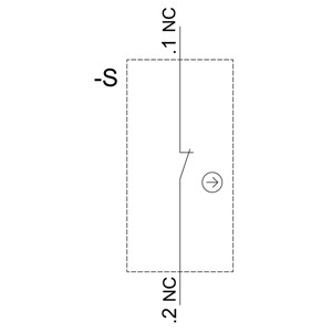 Base Mounting and 1NC Screw Terminal Contact Module for 3SU1400-2AA10-1CA0 SIRIUS ACT