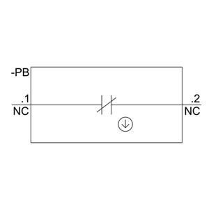 Base Mounting and 1NC Screw Terminal Contact Module for 3SU1400-2AA10-1CA0 SIRIUS ACT