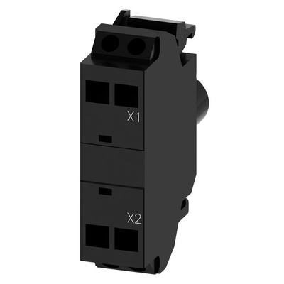Front-Mounted SIRIUS ACT LED Module 3SU1401-1BB20-3AA0 with Spring-Loaded Terminals