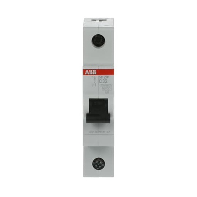 MCB SH201-C32 Miniature Circuit Breaker 1P 32A Suitable for Various Applications