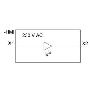 PLC 3SU1401-1BF20-1AA0 SIRIUS ACT LED Module with Front Mounting and Screw Terminal