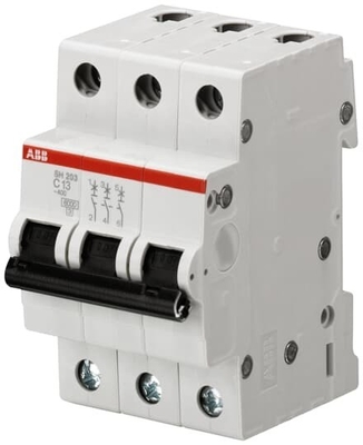 MCB SH203-D4 Miniature Circuit Breaker 3P D 4 A for Power Distribution Systems