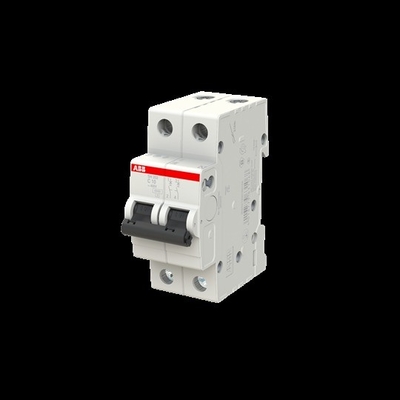 SH202-C10 Miniature Circuit Breaker 2P C 10 A BCD Curve C for Industrial Applications