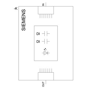 PLC 3SU1401-1MC60-1CA1 SIRIUS ACT PROFINET Terminal Module with 2DI LED in White