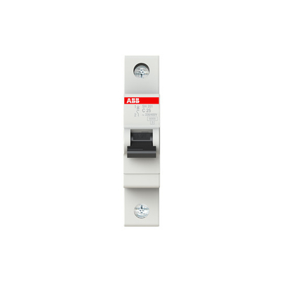 Circuit Protection MCB SH201-C25 Miniature Circuit Breaker 1P C 25 A with BCD Curve C