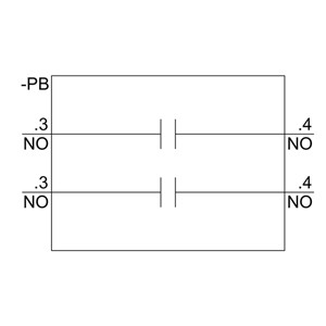 3 Places A SIRIUS ACT Holder and Module Plastic 2NO Screw Terminal 3SU1500-1AA10-1NA0