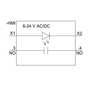 PLC 3SU1501-1AG40-1BA0 SIRIUS ACT Holder and Module 3 Places A 6-24V AC/DC Screw Terminal 1NO