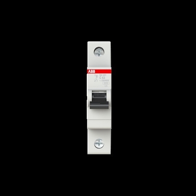 BCD Curve C MCB SH201-C63 Miniature Circuit Breaker 1P 63 A Breaking Capacity