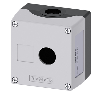 PLC 3SU1801-0AA00-0AB1 22mm Round Plastic Enclosure for 1 Control Point Command Devices