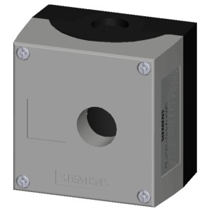PLC 3SU1801-0AA00-0AB1 22mm Round Plastic Enclosure for 1 Control Point Command Devices