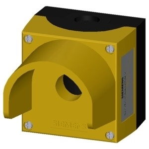 PLC 3SU1801-0AA00-0AC2 22mm Round Yellow Enclosure for Control Devices and 1 Control Point