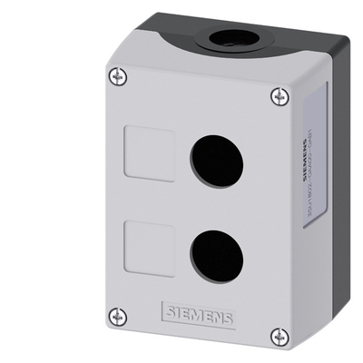 PLC 3SU1802-0AA00-0AB1 Grey SIRIUS ACT Enclosures for Surface Plastic 2 Command Points