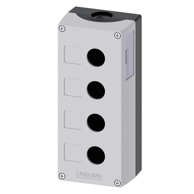 4 Command Points SIRIUS ACT Enclosures for Surface PLC 3SU1804-0AA00-0AB1 Plastic