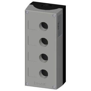 4 Command Points SIRIUS ACT Enclosures for Surface PLC 3SU1804-0AA00-0AB1 Plastic