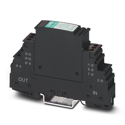 48 V DC Rated Voltage Surge Protector Base 2856126 PT 1X2 F-BE with 1 Pole