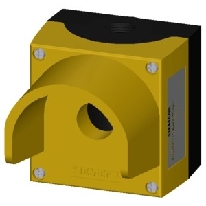 22mm Round Metal Enclosure for PLC 3SU1851-0AA00-0AC2 Command Devices Yellow Top Cover
