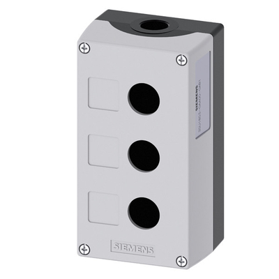 Surface Metal Matt PLC 3SU1853-0AA00-0AB1 SIRIUS ACT Enclosures with 3 Command Points