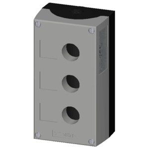 Surface Metal Matt PLC 3SU1853-0AA00-0AB1 SIRIUS ACT Enclosures with 3 Command Points