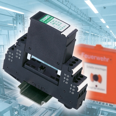 2858014 PT 4X1-48DC-ST Surge Protector Plug for 48 V DC Industrial Applications
