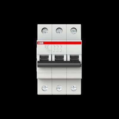 MCB SH203-B40 Miniature Circuit Breaker 3P B 40A BCD Curve B Rated Frequency Hz 50 Easy