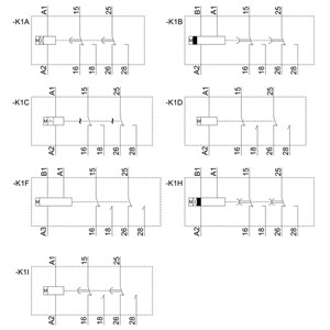 Timing Relay 7PV1508-1BW30 with Multi-Function 2 Changeover 16 Functions Screw Connection