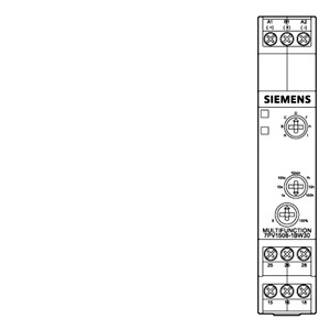 Timing Relay 7PV1508-1BW30 with Multi-Function 2 Changeover 16 Functions Screw Connection