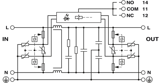 2856702 SFP 1-20/120AC EMC Filter Surge Protection Devices for High Voltage Equipment