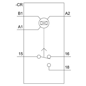 83.00 x 90.00 x 22.00MM PLC 7PV1518-1AN30 Timing Relais Time Relay for Time Control