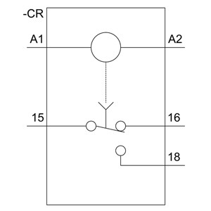 PLC 7PV1540-1AW30 Timing Relais Time Relay with 82.00 x 90.00 x 22.00MM Size and Contact Load