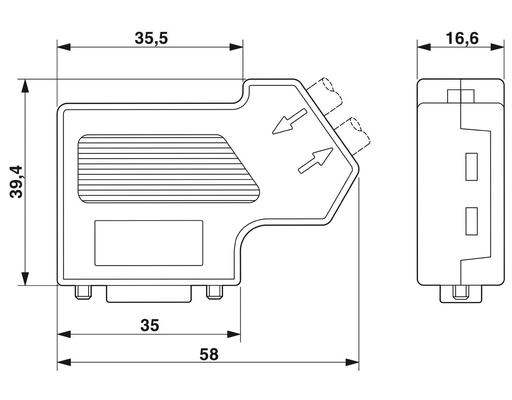 2880642 D-UFB-PB Surge Protector with Rated Voltage and Number of Pole 1