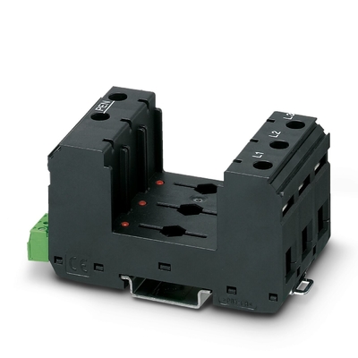 250V AC Rated VAL-MS/3 0-BE/FM Type 2 Surge Protector Base with 3 Pole Performance