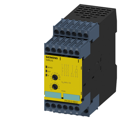PLC 3TK2810-0BA01 Secure Your Machinery with Standstill Monitoring and Screw Terminal