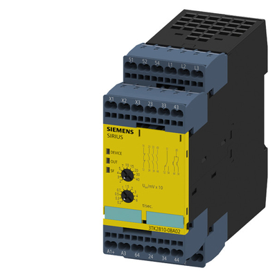 Ensure Safety with PLC 3TK2810-0BA02 Standstill Monitoring and Spring Loaded Terminal