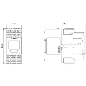 Industrial PLC 3TK2810-1KA41 Speed Monitoring with Screw Terminal