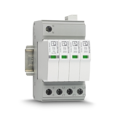 175-FM VAL-SEC-T2-3S Type 2 Surge Protector for 5V AC to 250V AC and 125V DC 1 Pole