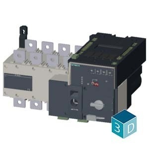 400A 4 Pole RTSE/ATSE Basic Devices Transfer Switching Equipment 3KC8442-0DA22-0GA3