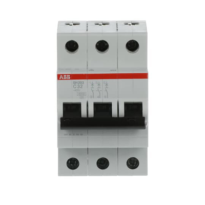 MCB SH203-C32 Miniature Circuit Breaker 3P C 32A Rated Voltage 220