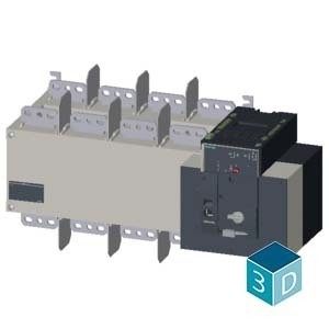 1600A 4 Pole ATSE PLC 3KC8454-0HA22-0GA3 for Basic Devices Transfer Switching Equipment