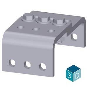 3KC9818-7 Bridging Bar for 3KC ATyS r RTSE and AtyS g ATSE 1600A Capacity Single Piece