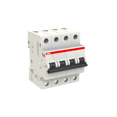 MCB SH204-B20 Miniature Circuit Breaker 4P 20A 220V 50Hz Rated Voltage and Frequency