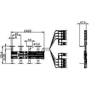 3KC9831-3 Accessories and Spare Parts Power Supply Kit for 3KC ATyS g ATSE 630A 4 Pole