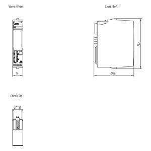 6ES7131-6BH01-0BA0 Digital Input Module ET 200SP DI 16X24VDC ST for Industrial Control