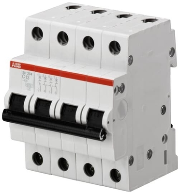 MCB SH204-D3 Miniature Circuit Breaker Rated Current 3A 4P D 3 A with Breaking Capacity