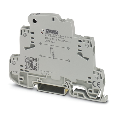 TTC-6-TVSD-D-24DC-UT-I Surge Protector by Phoenix Contact 2 Pole Rated Voltage 24 V DC