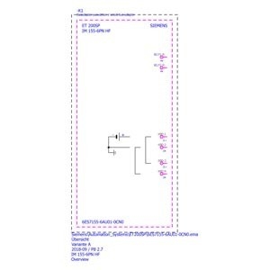 PLC 6ES7155-6AU01-0CN0 ET 200SP IM155-6 PN HF incl. server module for speed operation
