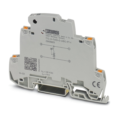 TTC-6-TVSD-D-24DC-PT-I Phoenix Contact Surge Protector 2 Pole Rated Voltage 24 V DC