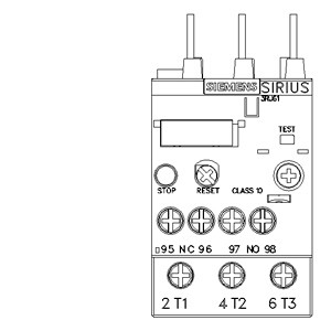 PROTECTIVE 3RU6126-1CB0 Overload Relay 34...40 A Size S0 Class 10 for Motor Protection