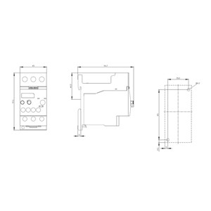 3RU6126-4FB1 Overload Relay 34...40 A Size S0 Class 10 for Stand-Alone Motor Protection