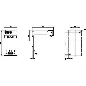 PLC 3RU6916-3AA01 Terminal Support for Stand-Alone Assembly C-Varia S00 Screw Terminal